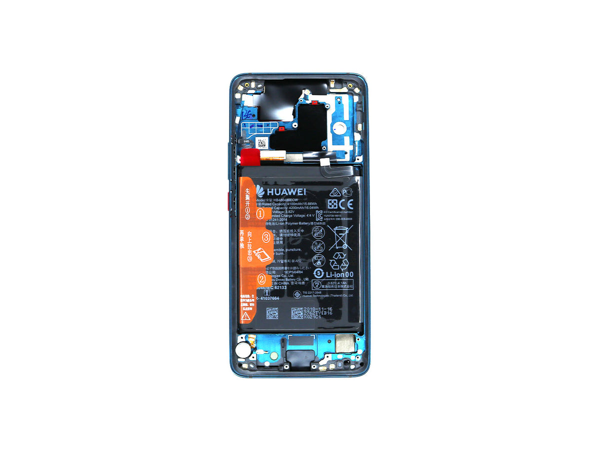 Huawei Mate 20 Pro Display And Digitizer Complete Emerald Green Service Pack