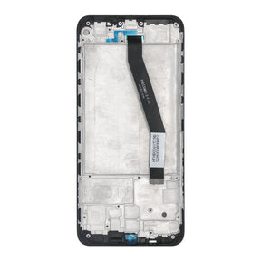 Xiaomi Redmi 9 Display And Digitizer With Frame Carbon Gray Service Pack