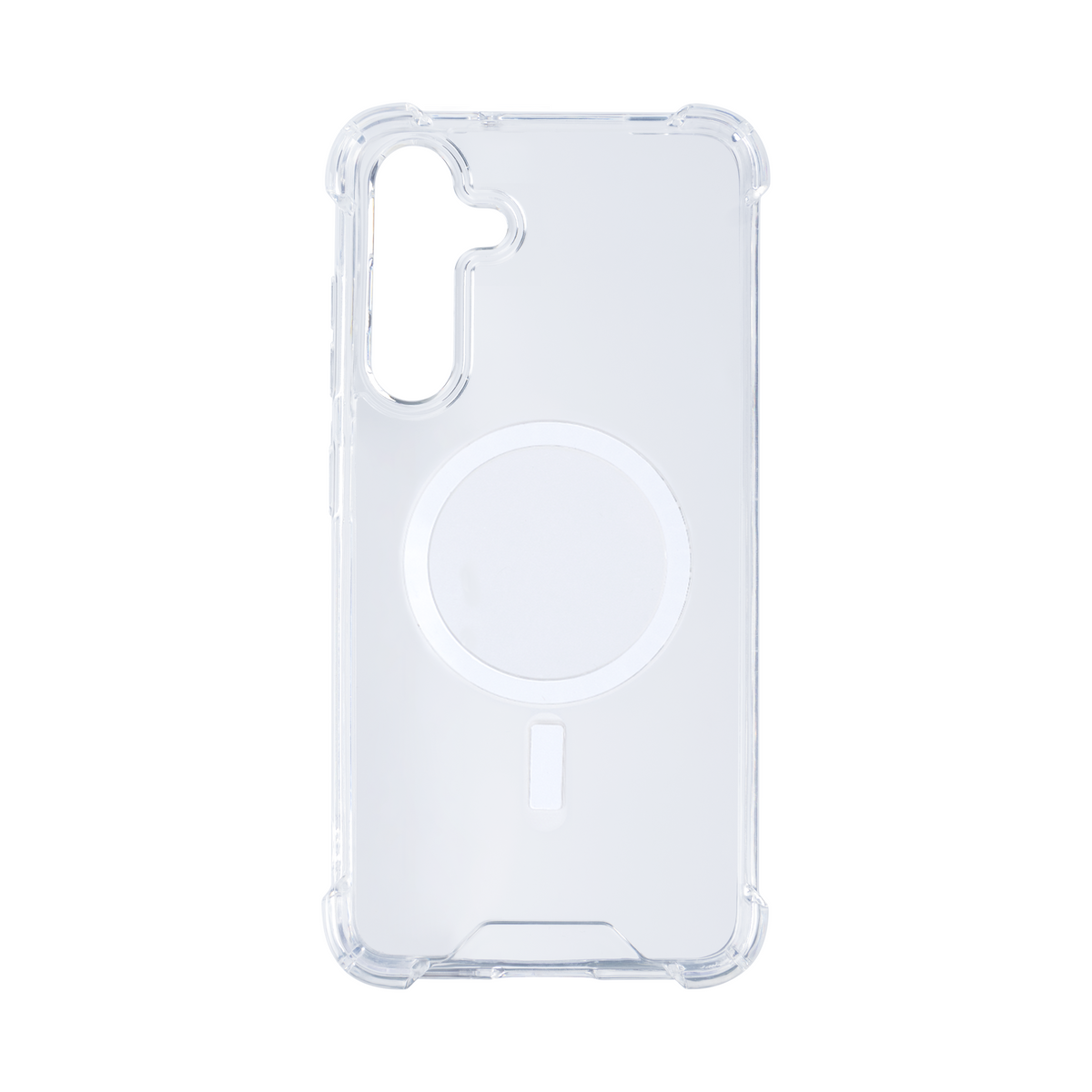 Rixus For Samsung Galaxy S24 Plus 5G S926B Anti-Burst Case With MagSafe Transparent