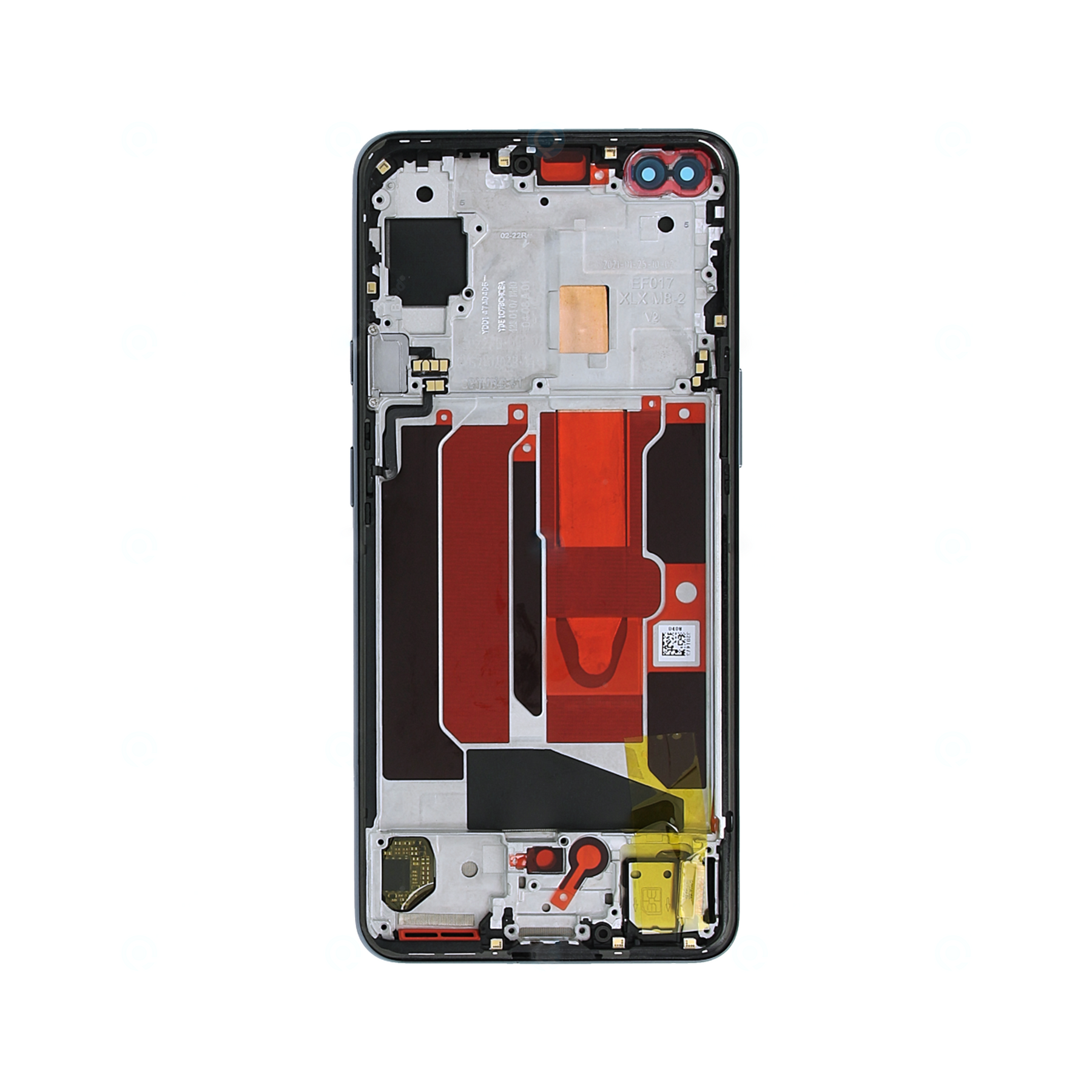 OnePlus Nord (AC2001, AC2003) Display And Digitizer With Frame Black Refurbished