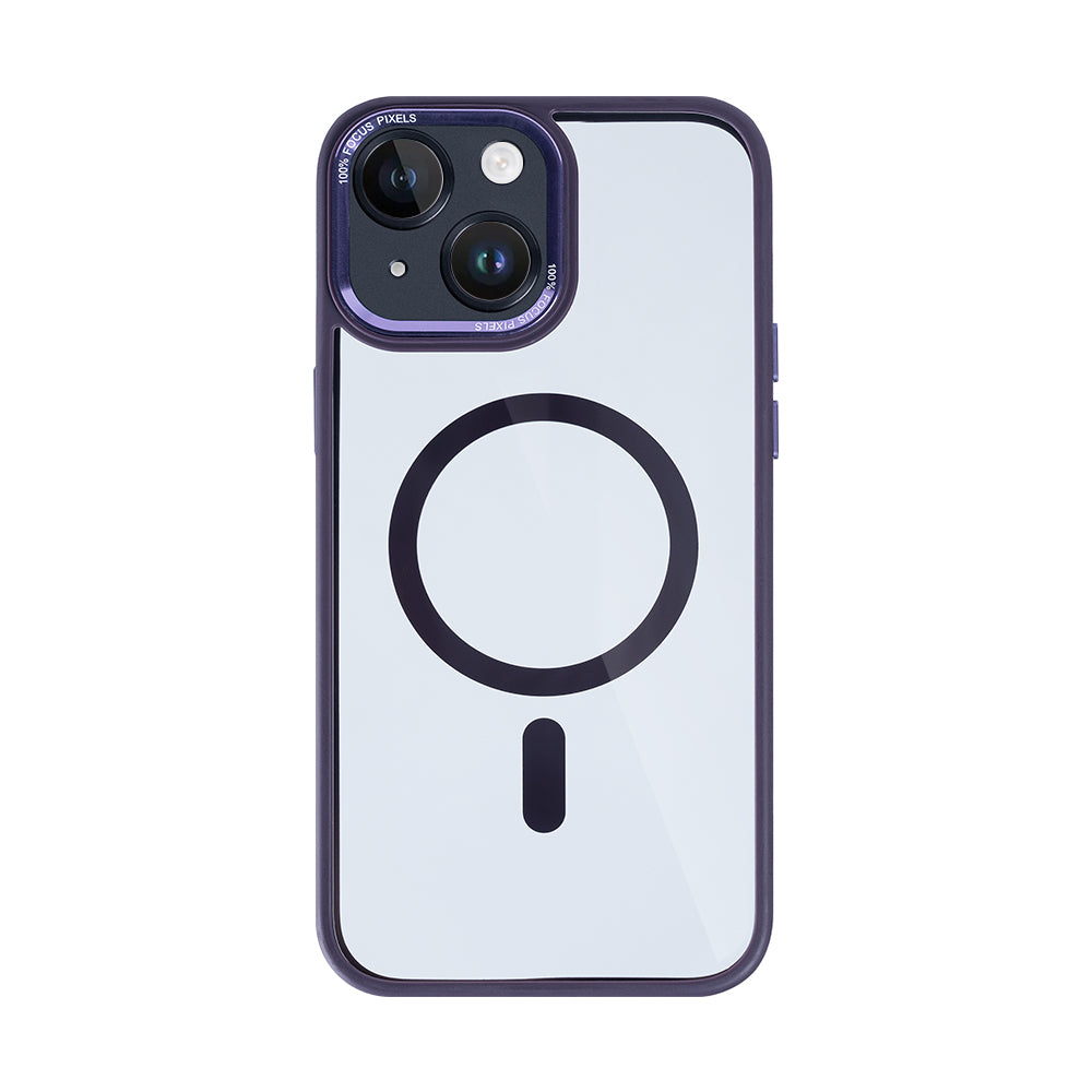 Rixus Classic 04 Case With MagSafe For iPhone 13 Purple