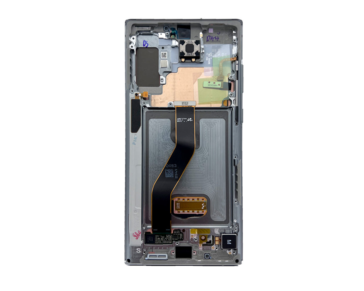 Samsung Galaxy Note 10 Plus N975F Display And Digitizer With Frame Aura Glow Service Pack