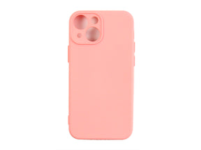 Rixus For iPhone 13 Mini Soft TPU Phone Case Pink