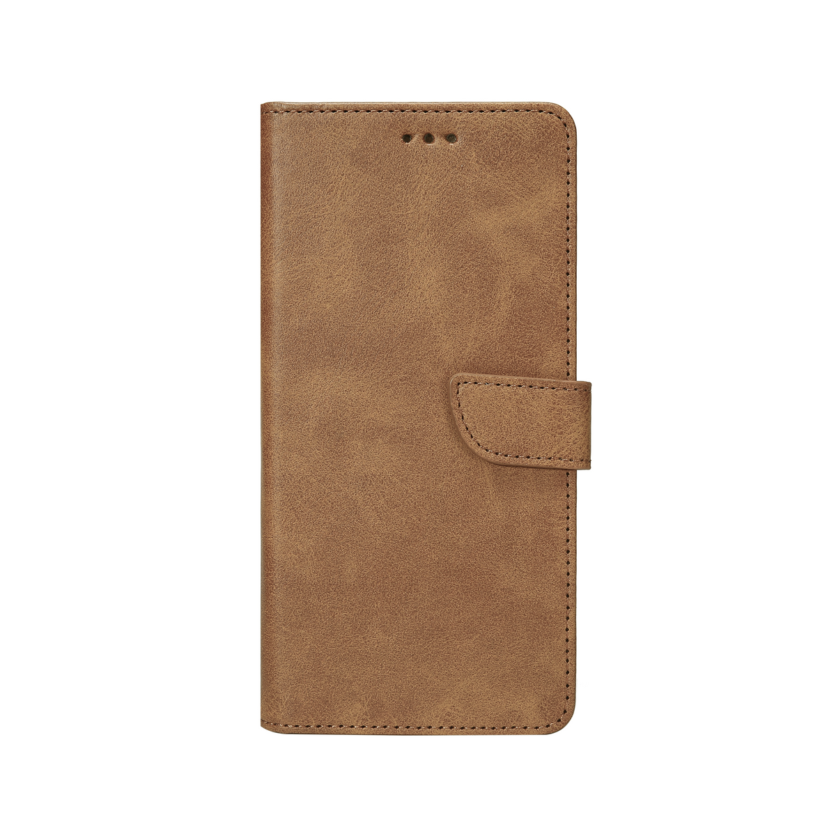 Rixus Bookcase For Samsung Galaxy S23 S911B Light Brown