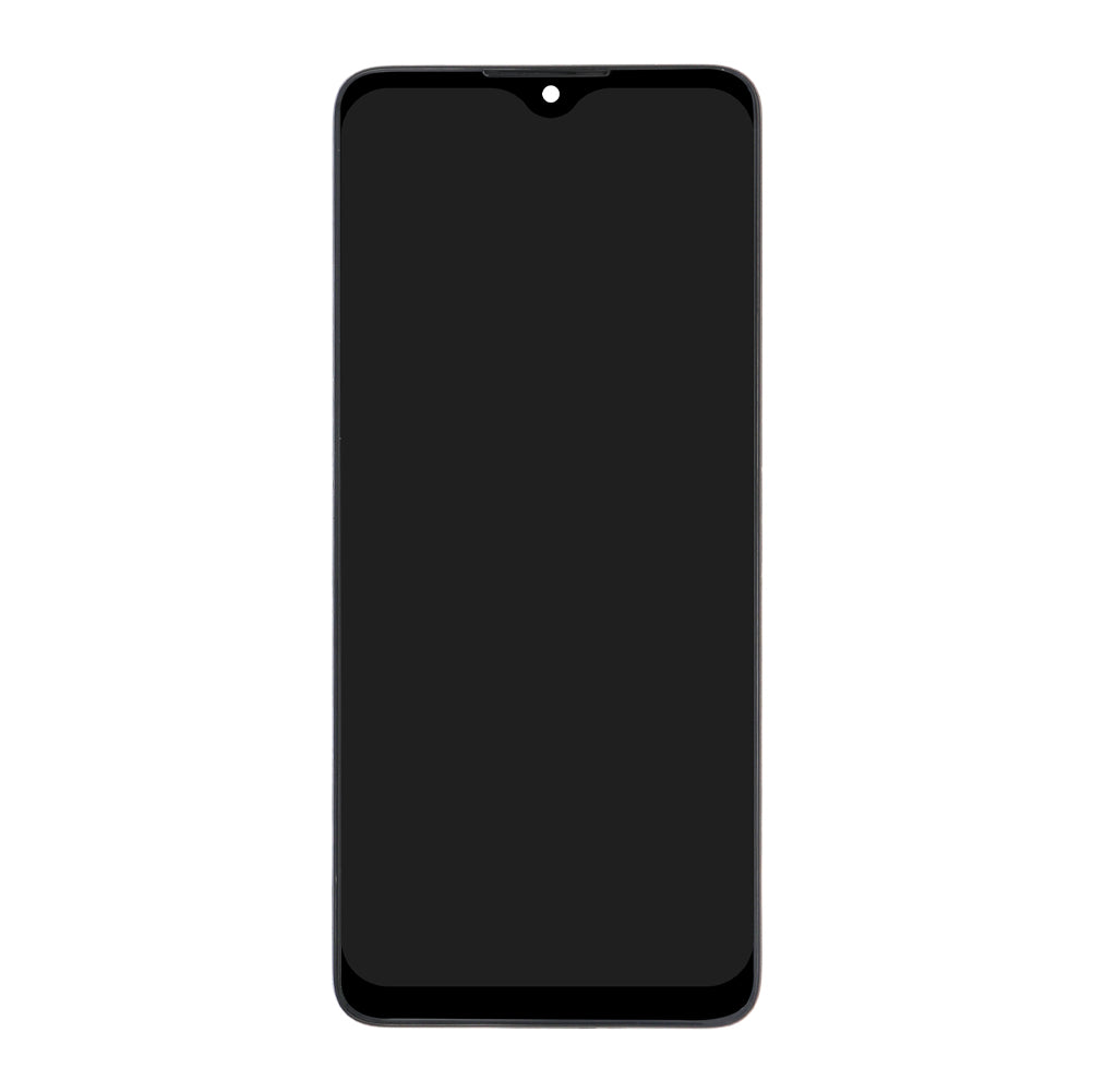 Xiaomi Redmi 9 Display And Digitizer With Frame Carbon Gray Service Pack