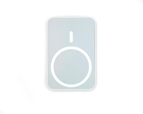 For iPhone 12, 13, 14, 15 Series Battery Pack Magnetic Charging White