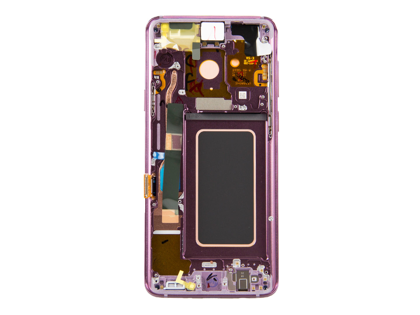 Samsung Galaxy S9 Plus G965F Display And Digitizer With Frame Lilac Purple Service Pack