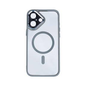 Rixus Classic 04 Case With MagSafe For iPhone 16 Plus Grey