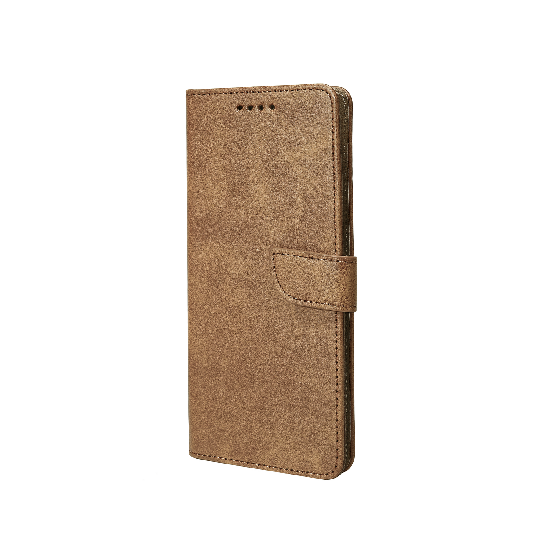 Rixus Bookcase For Samsung Galaxy A05 A055F Light Brown