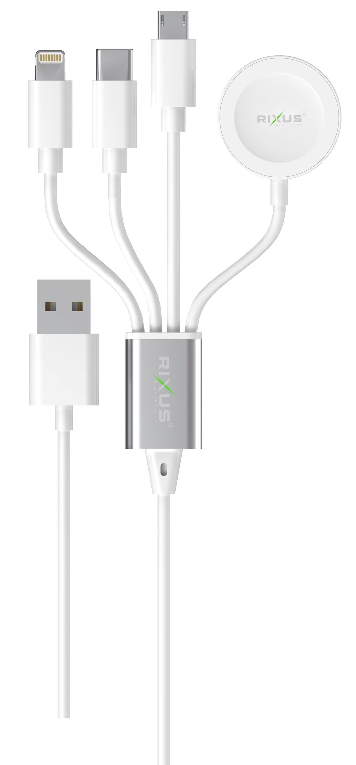 Rixus RXU843 4-1 Charging Cable 120CM