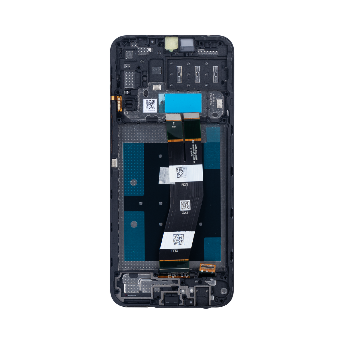 Samsung Galaxy A14 A145F Display And Digitizer With Frame Black Service Pack