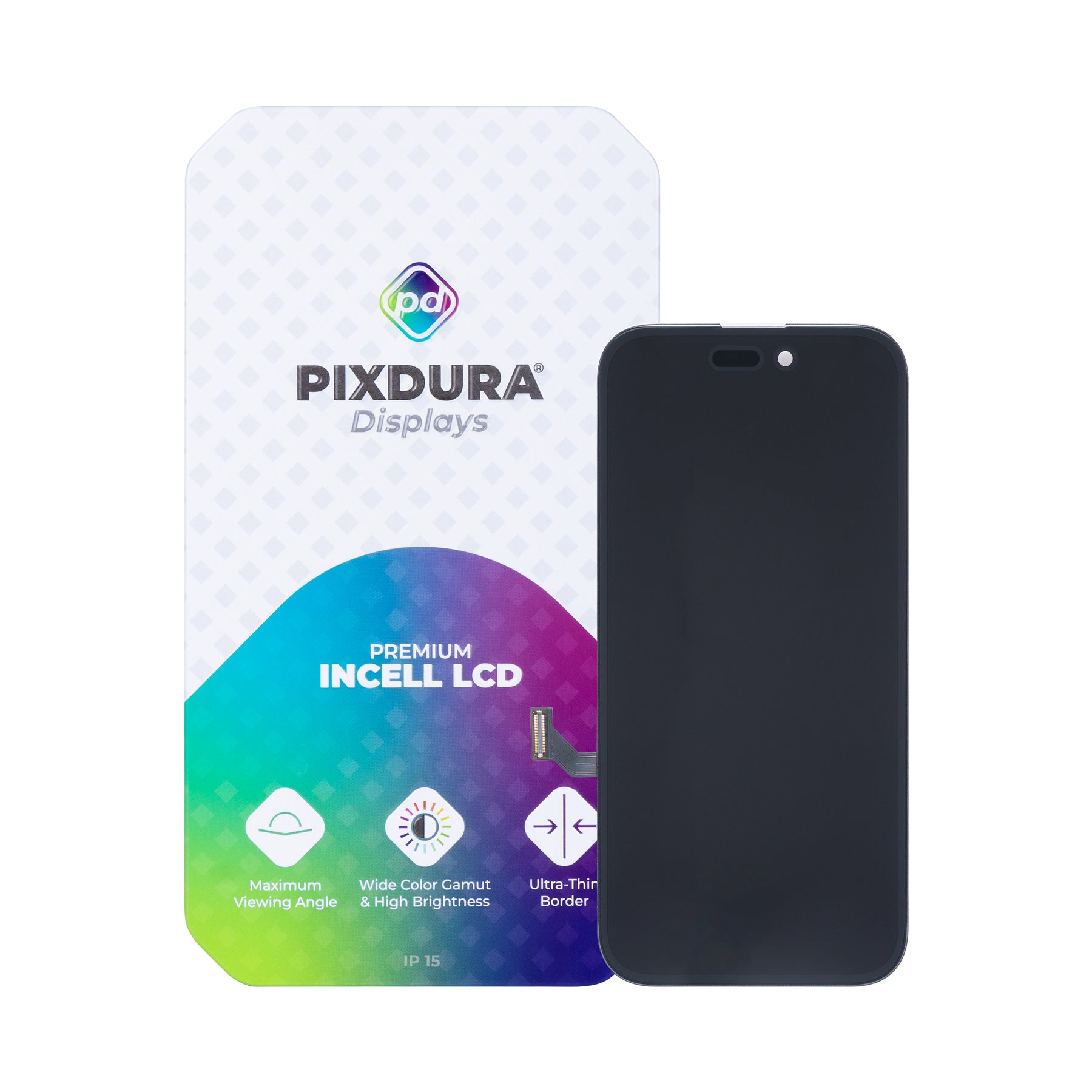 PIXDURA For iPhone 15 Display And Digitizer In-Cell Premium