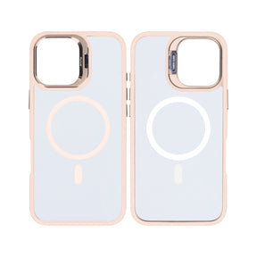 Rixus Classic 03 Case With MagSafe For iPhone 16 Plus Light Pink