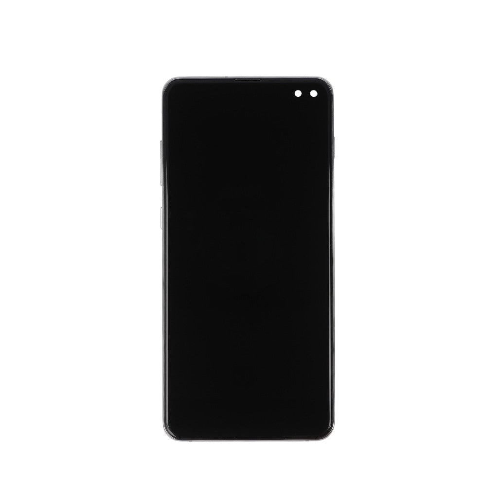 Samsung Galaxy S10 Plus G975F Display and Digitizer with Frame Prism Black Compatible