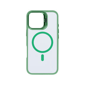 Rixus Classic 03 Case With MagSafe For iPhone 16 Pro Max Light Green