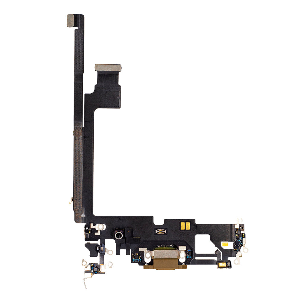 For IPhone 12 Pro Max System Connector Flex Board Gold