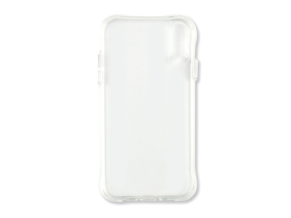 Rixus For iPhone XR 6.1 Anti-Burst Case Transparent