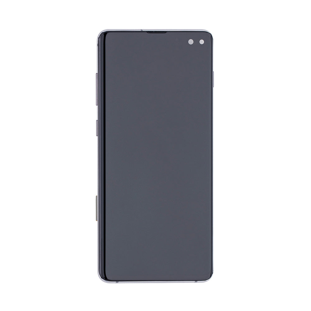 Samsung Galaxy S10 Plus G975F Display And Digitizer With Frame Prism Black Refurbished