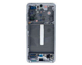 Samsung Galaxy S21 FE G990B Display And Digitizer With Frame White Service Pack