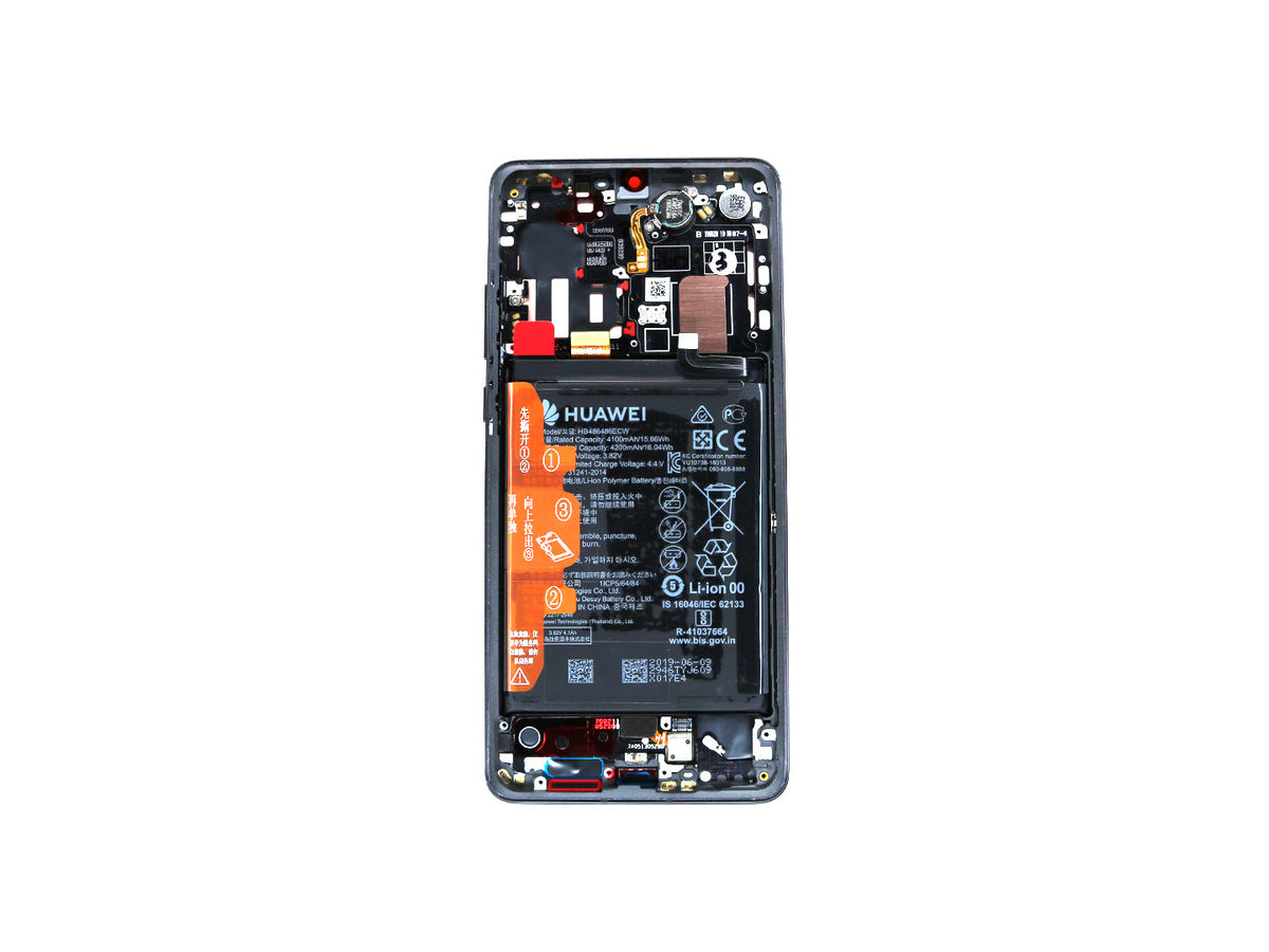 Huawei P30 Pro (2019), P30 Pro New Edition (2020) Display And Digitizer Complete Black And Battery