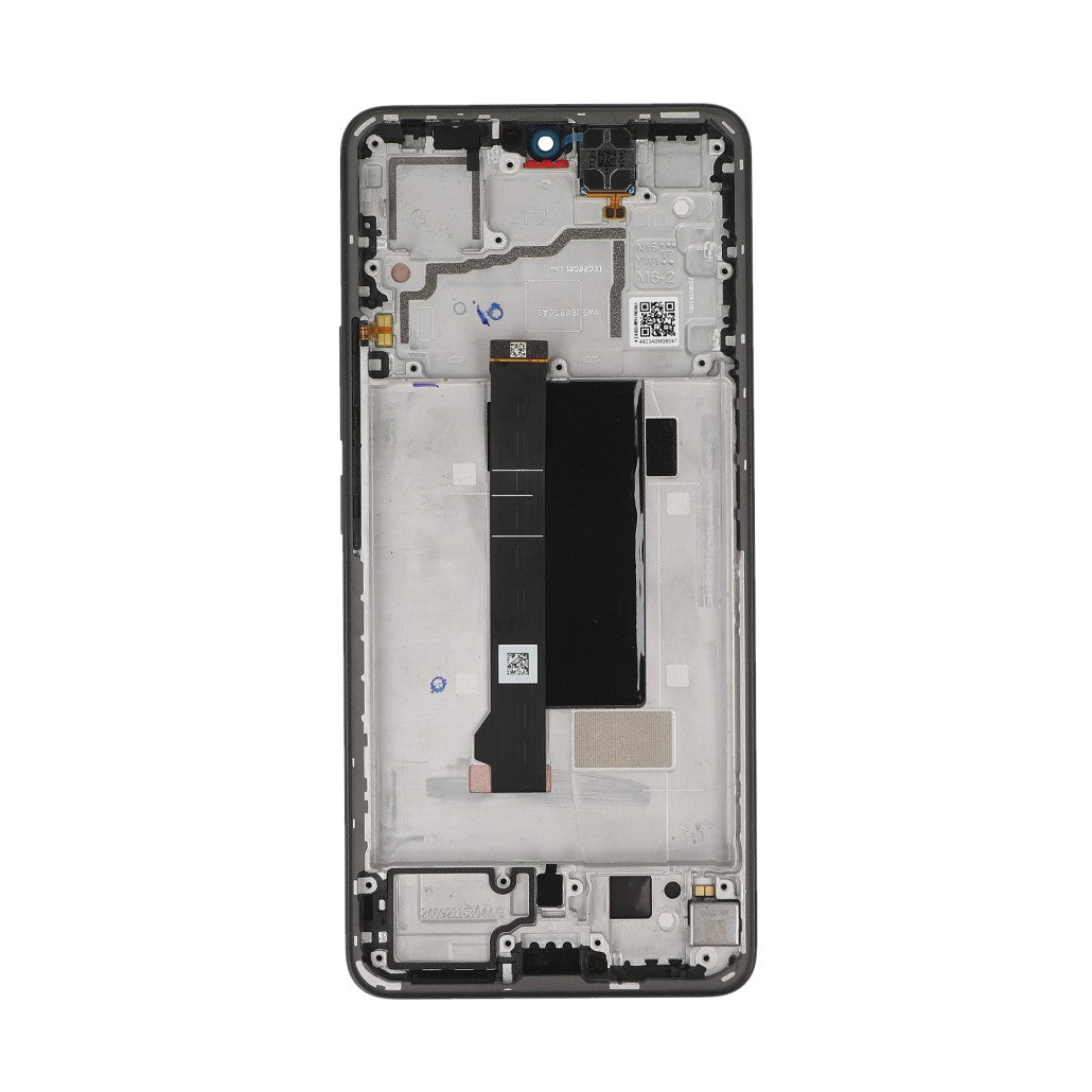 Xiaomi Redmi Note 13 Pro 5G Display And Digitizer With Frame Black Service Pack