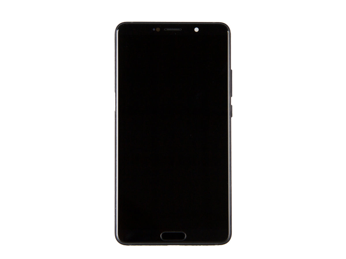 Huawei Mate 10 Display and Digitizer With Frame Black Service Pack