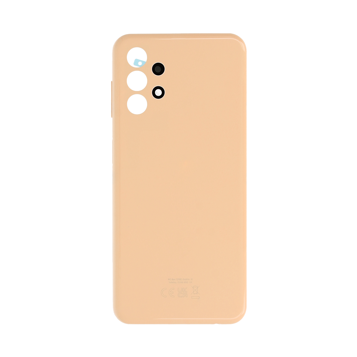 Samsung Galaxy A13 A135F Back Cover Peach With Lens