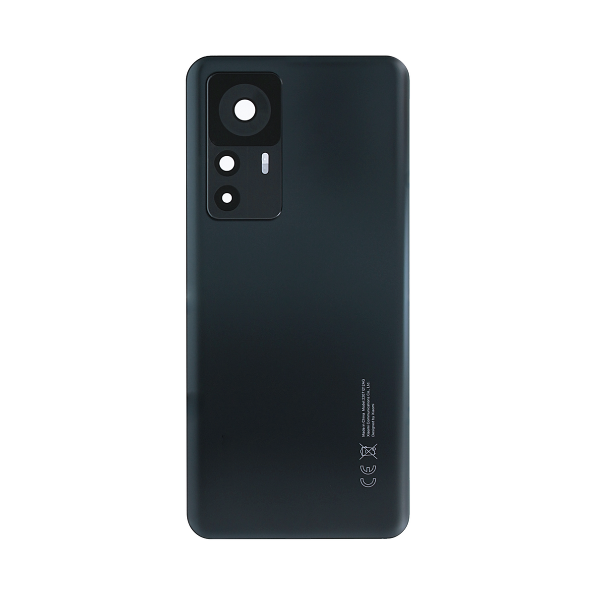Xiaomi 12T 5G Back Cover Black With Lens Original