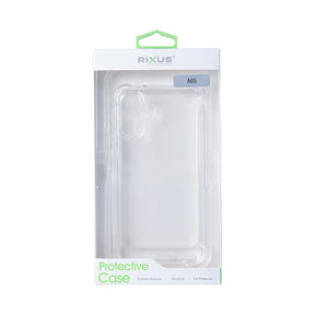 Rixus For Samsung Galaxy A05 A055F Anti-Burst Case Transparent