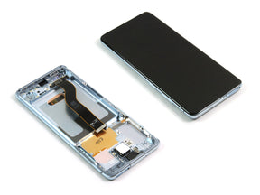 Samsung Galaxy S20 Plus G985F, 5G G986F Display And Digitizer With Frame Cloud Blue Service Pack