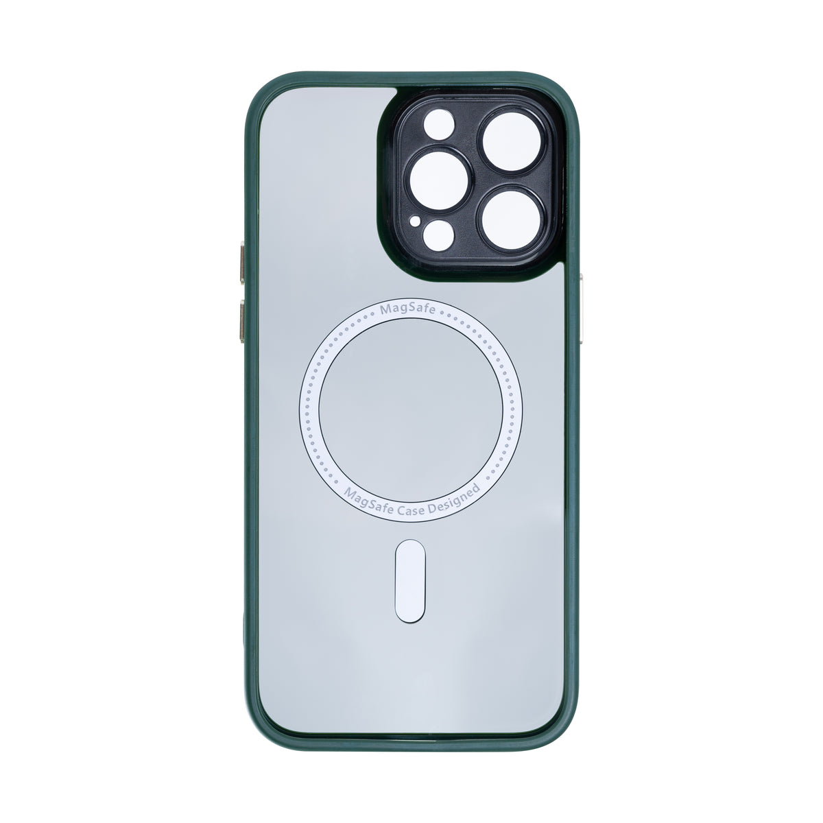 Rixus Classic 04 Case With MagSafe For iPhone 12 Pro Dark Green