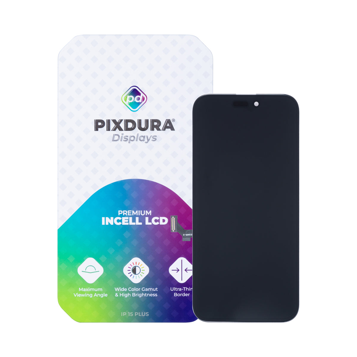 PIXDURA For iPhone 15 Plus Display And Digitizer In-Cell Premium