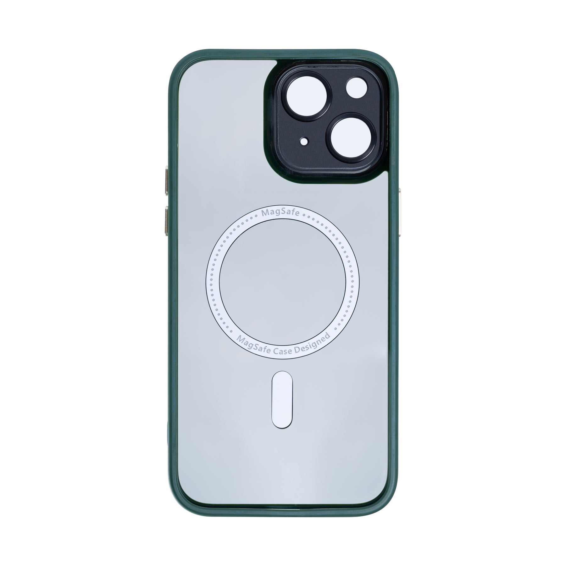 Rixus Classic 04 Case With MagSafe For iPhone 15 Dark Green