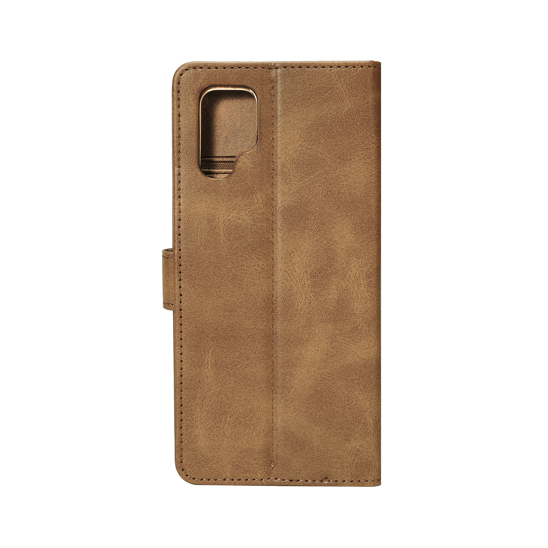 Rixus Bookcase For Samsung Galaxy S24 Ultra 5G S928B Light Brown