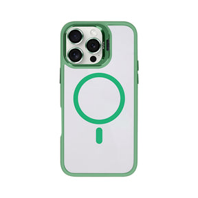 Rixus Classic 03 Case With MagSafe For iPhone 16 Pro Light Green