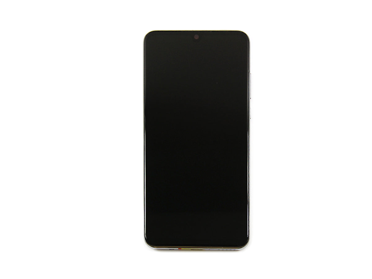 Huawei P30 Lite Display And Digitizer With Frame Pearl White Service Pack