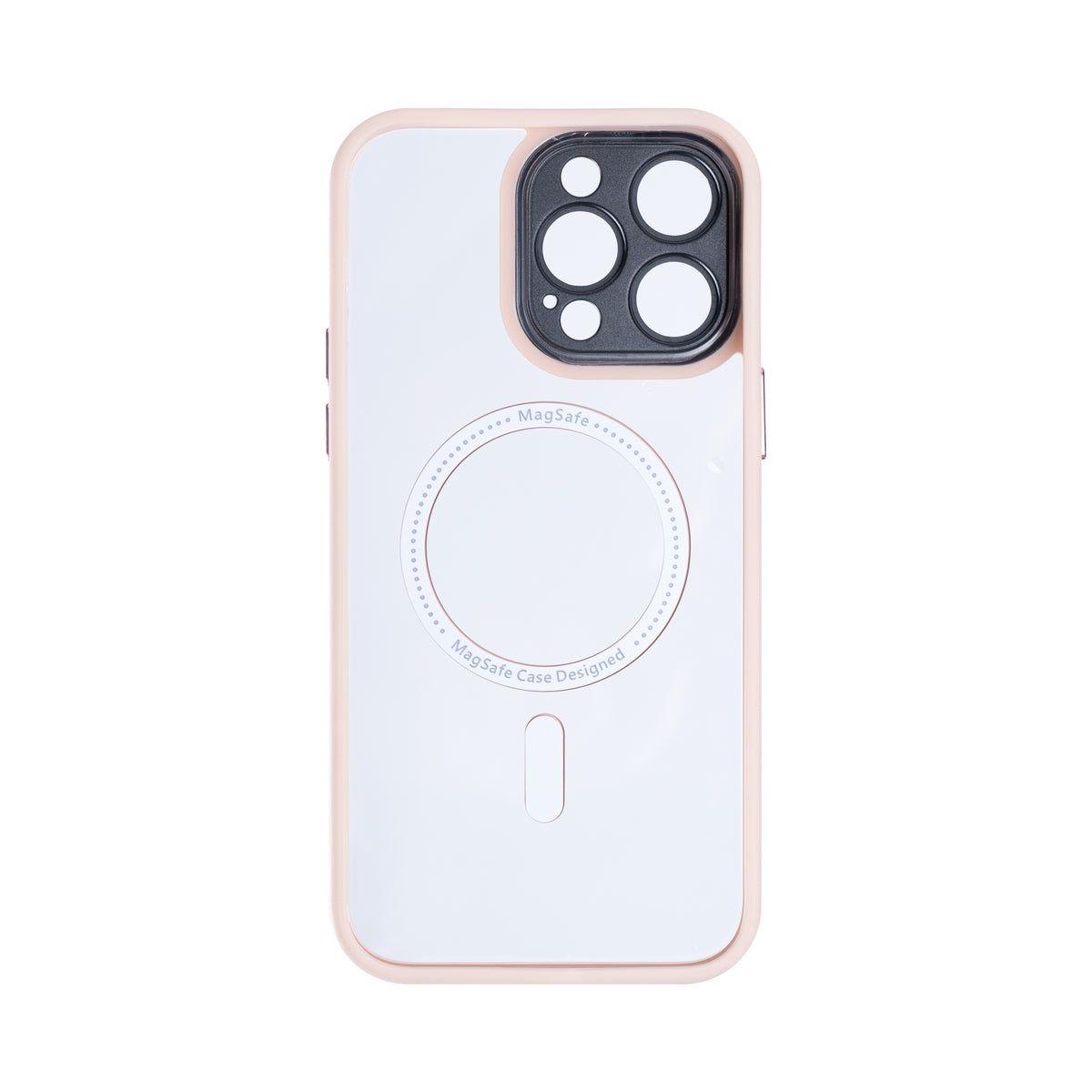 Rixus Classic 04 Case With MagSafe For iPhone 12 Pro Pink