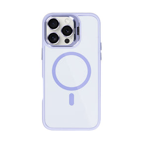 Rixus Classic 03 Case With MagSafe For iPhone 16 Pro Light Purple