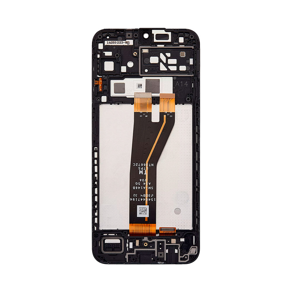 Samsung Galaxy A14 5G A146B Display And Digitizer With Frame Black Refurbished