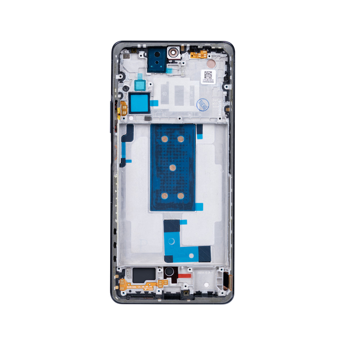 Xiaomi 11T, 11T Pro 5G Display And Digitizer With Frame Black Service Pack