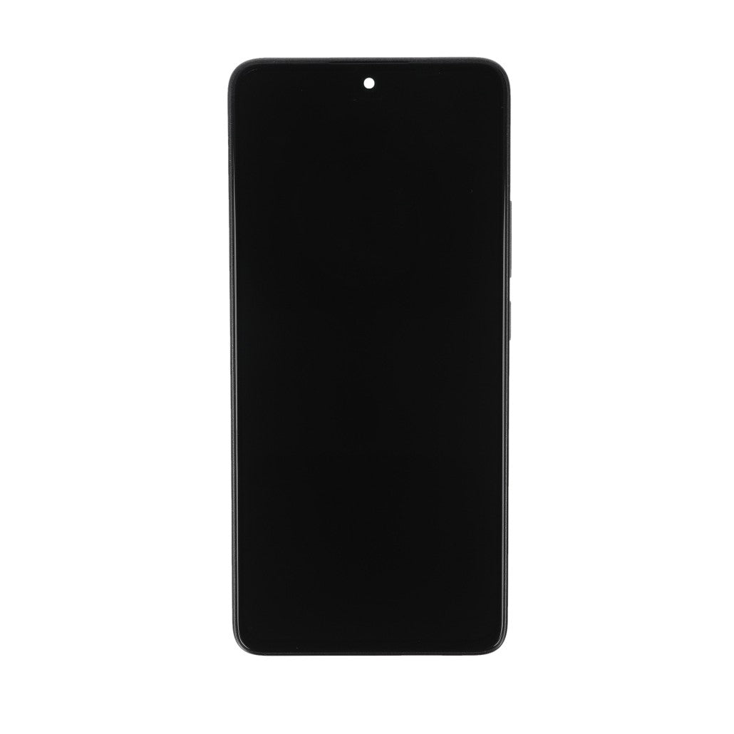 Xiaomi Redmi Note 14 5G Display And Digitizer With Frame Midnight Black Service Pack