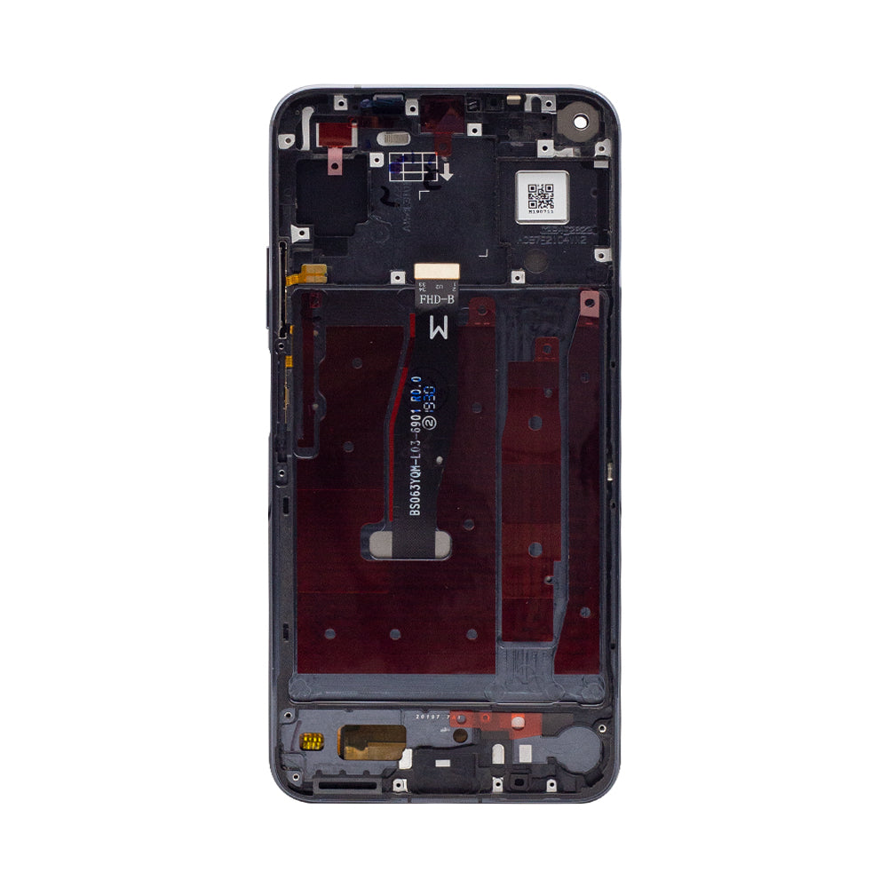 Huawei Honor 20 (YAL-AL00 YAL-L21) Nova 5T (YAL-L61) Display and Digitizer Complete Midnight Black Service Pack
