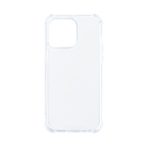 Rixus For iPhone 15 Plus Anti-Burst Case Transparent