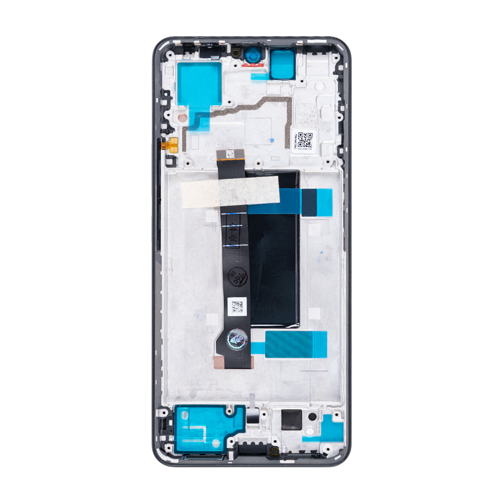 Xiaomi Redmi Note 13 Pro 5G (2312DRA50C, 2312CRAD3C) Display And Digitizer With Frame Black OEM