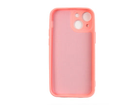 Rixus For iPhone 13 Mini Soft TPU Phone Case Pink