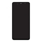 Samsung Galaxy A51 A515F Display And Digitizer With Frame Black SOFT-OLED