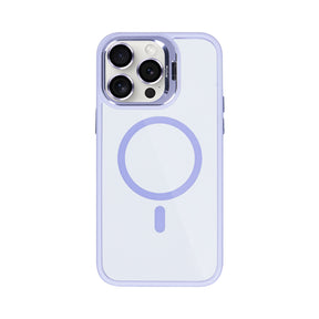 Rixus Classic 03 Case With MagSafe For iPhone 12, 12 Pro Light Purple