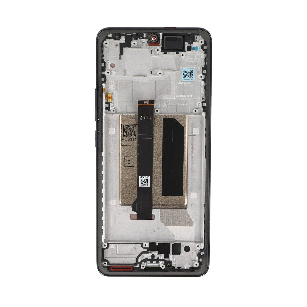 Xiaomi Redmi Note 14 Pro Plus 5G Display And Digitizer With Frame Midnight Black Service Pack