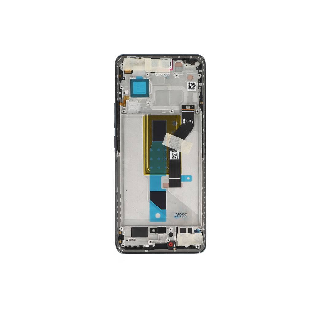 Xiaomi 13 Lite Display And Digitizer With Frame Black Service Pack