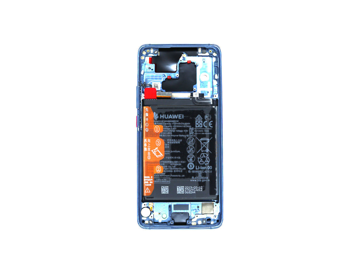 Huawei Mate 20 Pro Display And Digitizer Complete Midnight Blue Service Pack